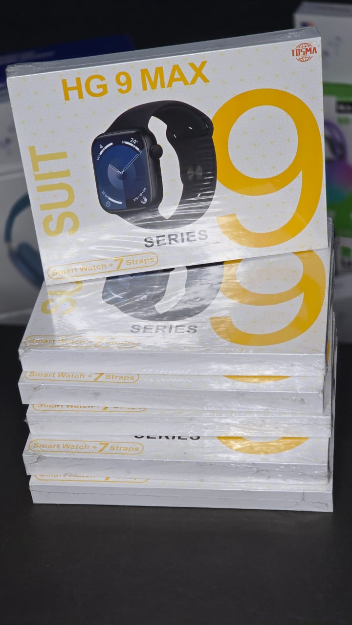 ''HG 9 MAX (7in1 straps) SERIES 9 SMARTWATCH