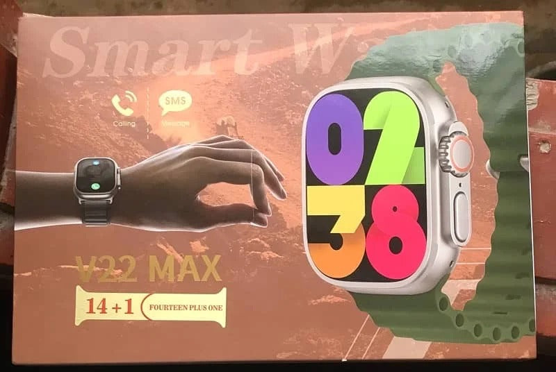''V22 MAX (14in1 straps) ''Premium Smartwatch''