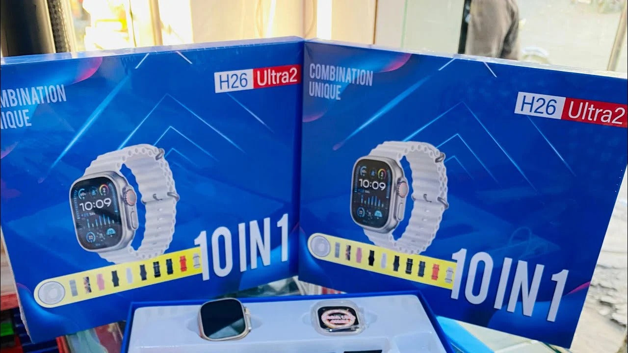 H26 ultra 2 (10in1 straps) "Smartwatch ⌚