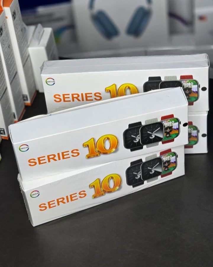 ''APPLE LOGO SERIES 10 (2in1 straps) PREMIUM SMARTWATCH