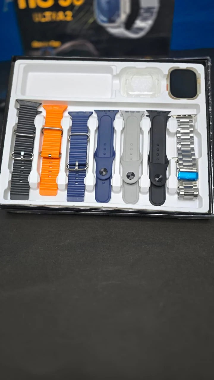 ''HG99 Ultra 2'' (7in1 straps) SMARTWATCH