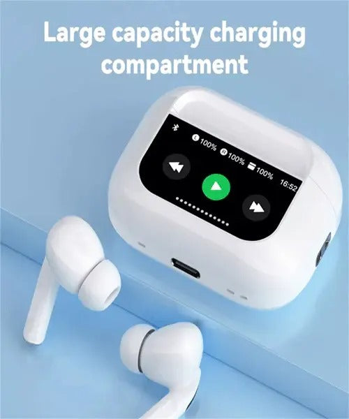 "A9 pro (2nd Gen) Display Screen "Airbuds"  🔥