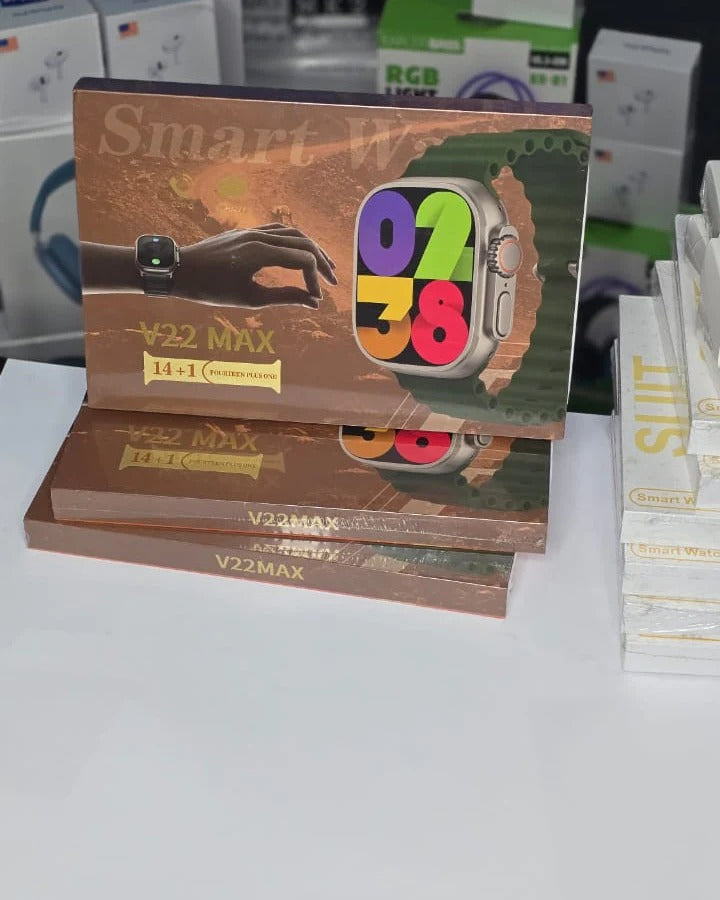 ''V22 MAX (14in1 straps) ''Premium Smartwatch''