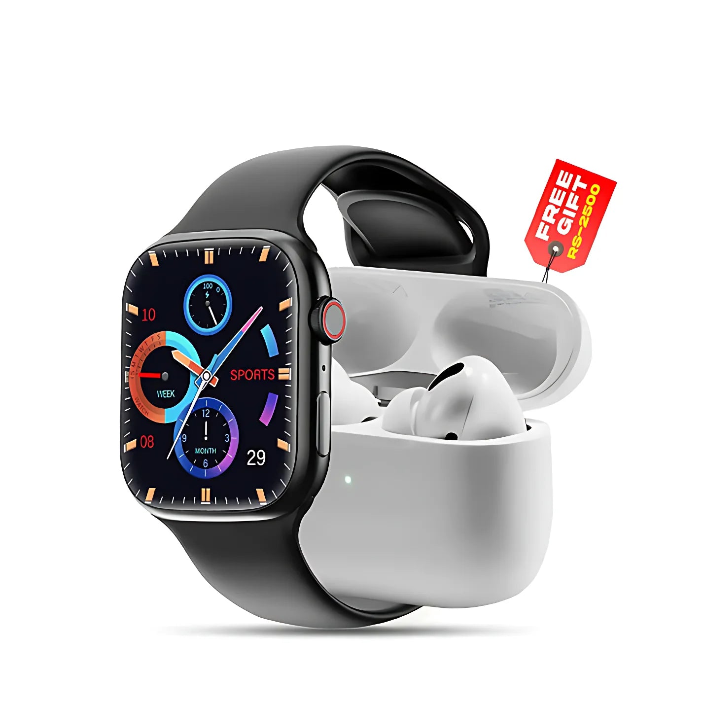 ''Special Deal 1 {Series 10  Premium Smart Watch} + Airpods Pro 2 with Free gift pouch
