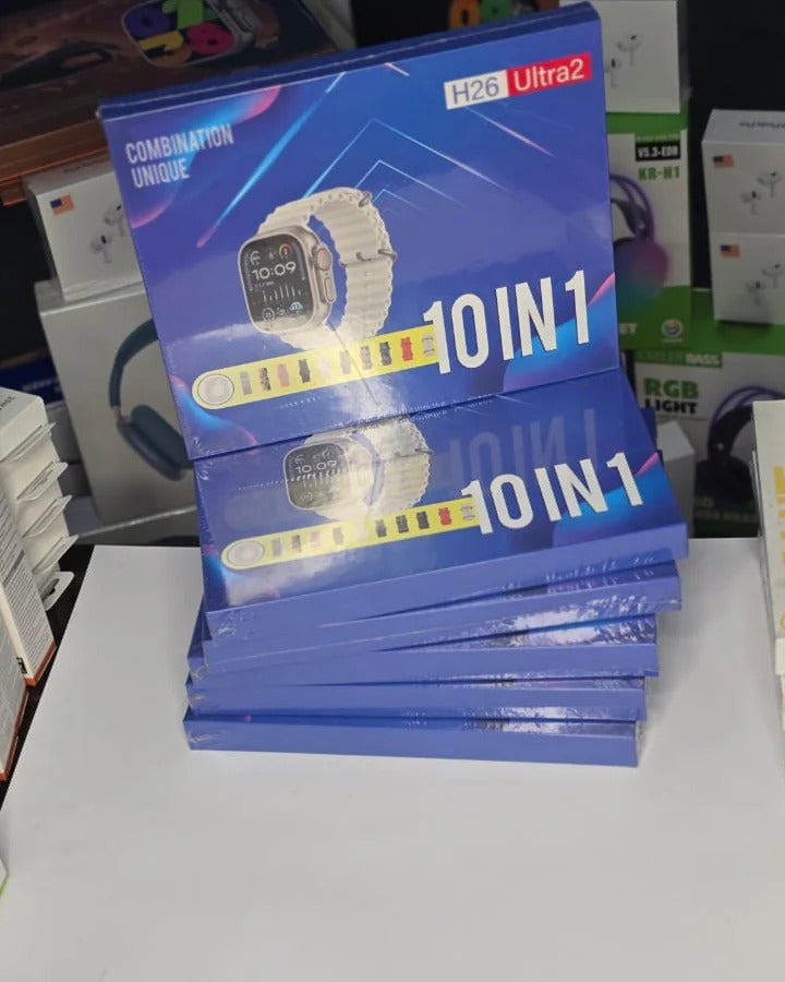 H26 ultra 2 (10in1 straps) "Smartwatch ⌚